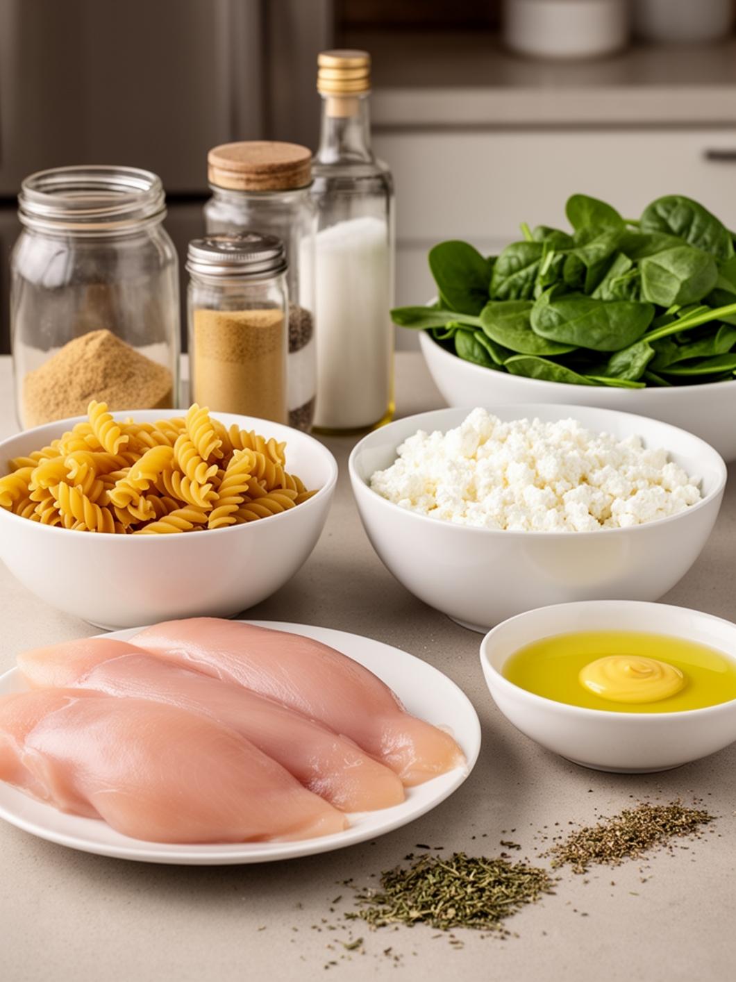 High-Protein Lemon Spinach Pasta Salad for Easy Potluck Main Dishes 13 High-Protein Lemon Spinach Pasta Salad for Easy Potluck Main Dishes