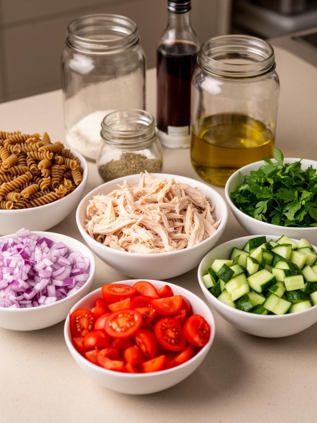 High-Protein Pasta Salad for Healthy Summer Meals