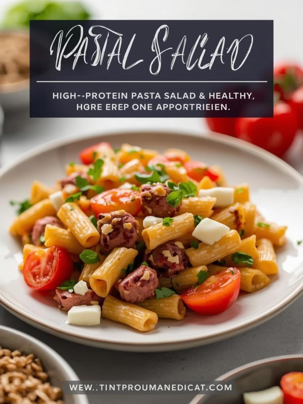 High-Protein Pasta Salad for Healthy Summer Meals