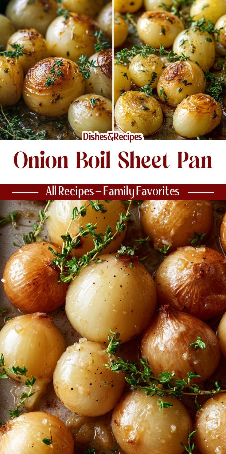 Honey Butter Onion Boil: Easy Sheet Pan Dinner