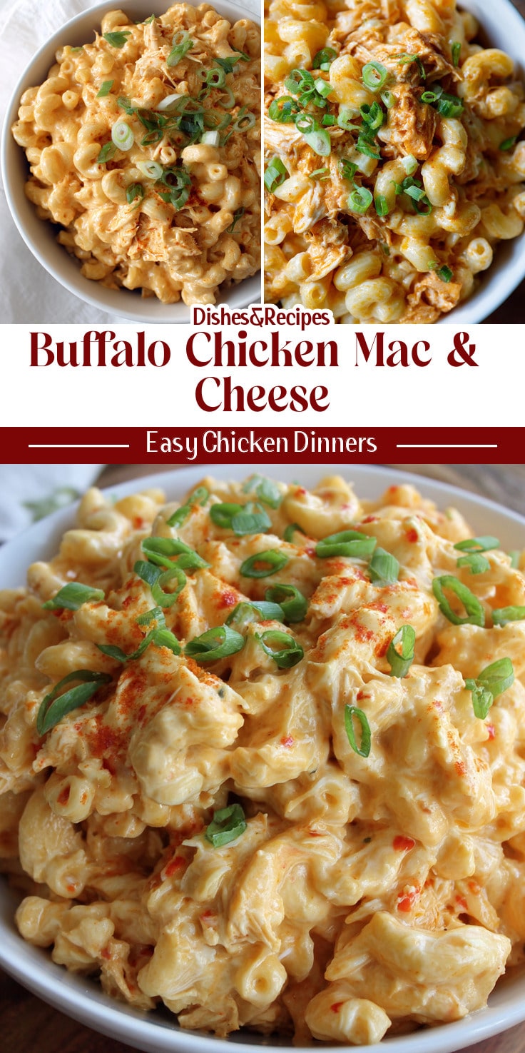 Instant Pot Buffalo Chicken Mac and Cheese