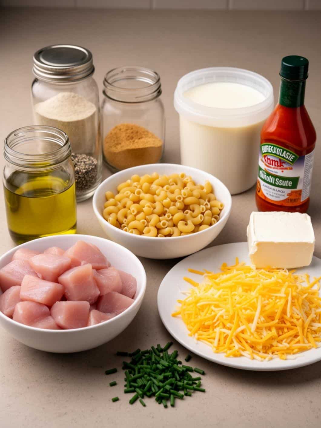 Instant Pot Buffalo Chicken Mac and Cheese