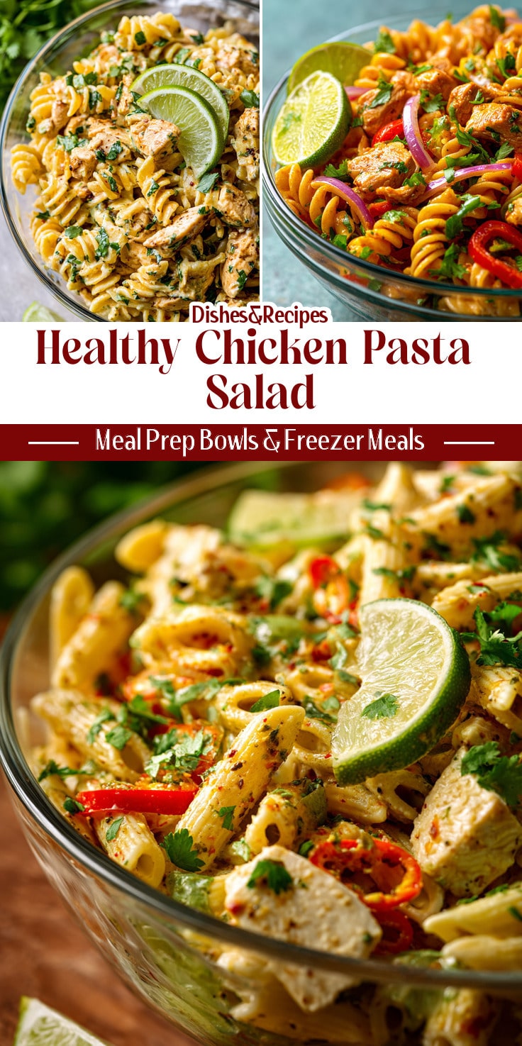 Healthy Jalapeño Lime Chicken Pasta Salad for Easy Meal Prep 14 Healthy Jalapeño Lime Chicken Pasta Salad for Easy Meal Prep