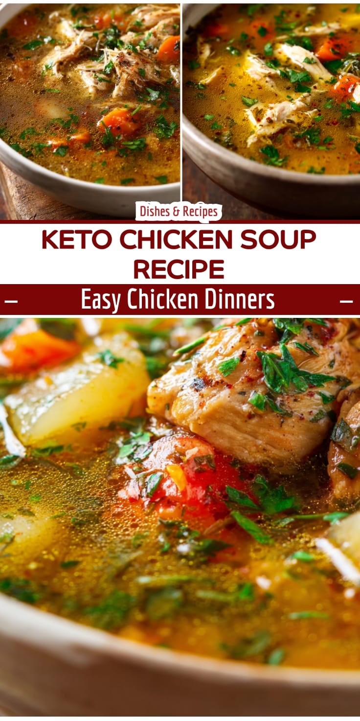 Hearty Keto Chicken Soup: Perfect for Dinner & Meal Prep