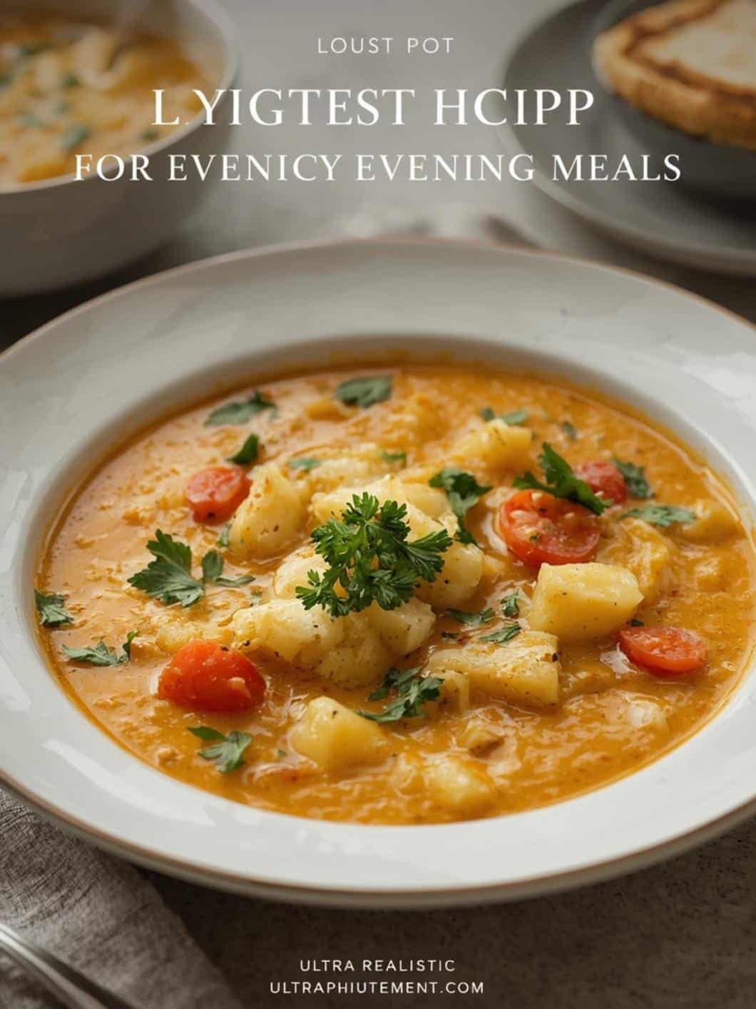 Light Soup Recipes for Gentle Evening Meals