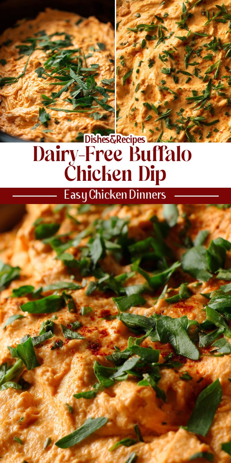 Dairy-Free Buffalo Chicken Dip for Easy Appetizers
