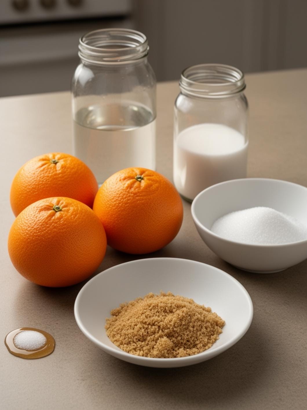 Low-Sugar Candied Orange Peel with Natural Sweeteners