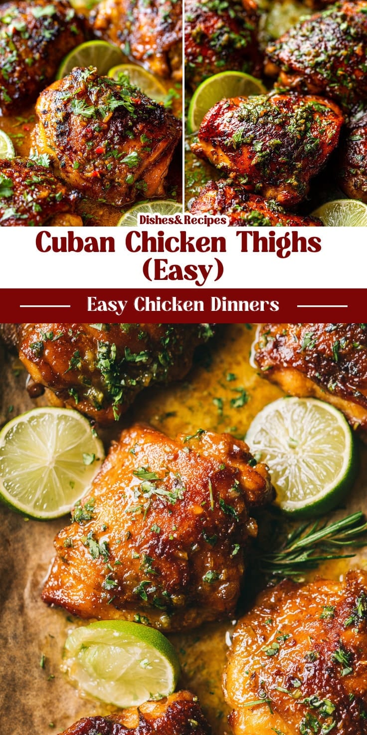 Flavorful Cuban Mojo Chicken Thighs (Easy Recipe)