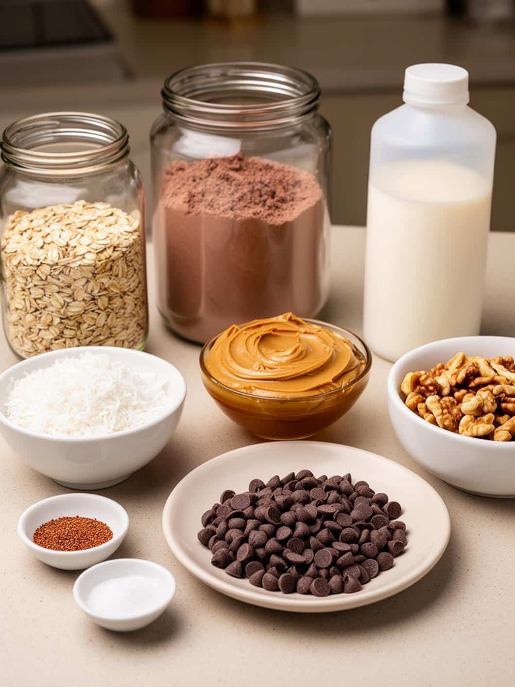 No-Bake Protein Bars Made With Pantry Ingredients Only (Cheap Filling Snacks)