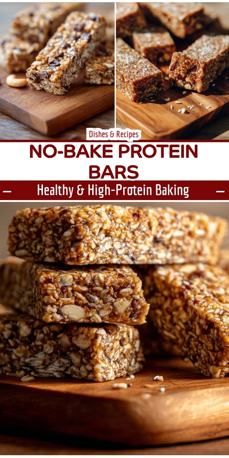 No-Bake Protein Bars Made With Pantry Ingredients Only (Cheap Filling Snacks)