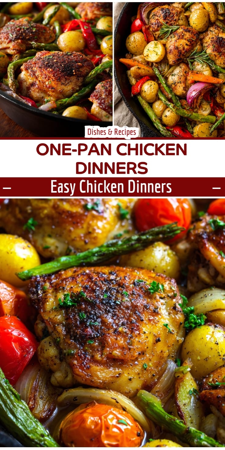 One-Pan Chicken Dinners With Zero Mid-Cook Cleanup
