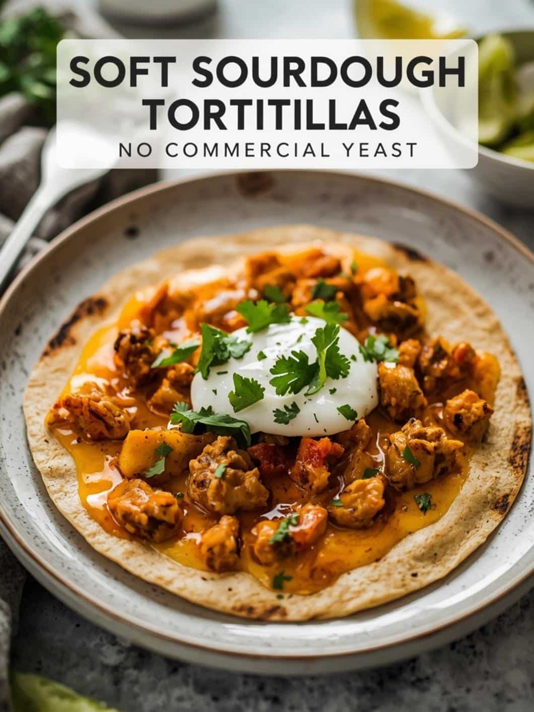 Soft Sourdough Tortillas (No Commercial Yeast) 15 Soft Sourdough Tortillas (No Commercial Yeast)