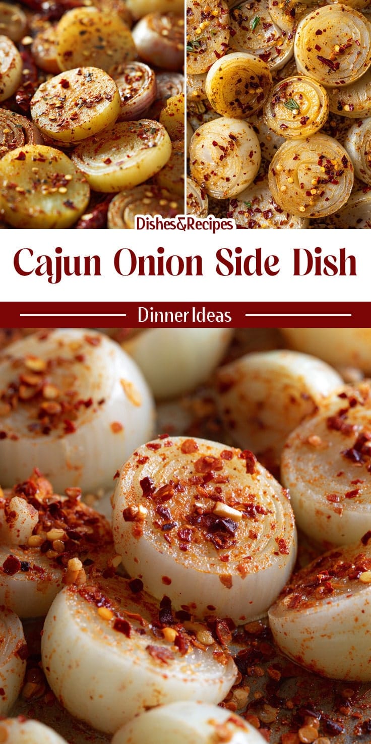 Spicy Cajun Onion Boil: Easy Sheet Pan Side Dish