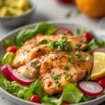 Spring Chicken Salad with Radishes & Citrus Vinaigrette: Healthy Lunch Ideas 12 =