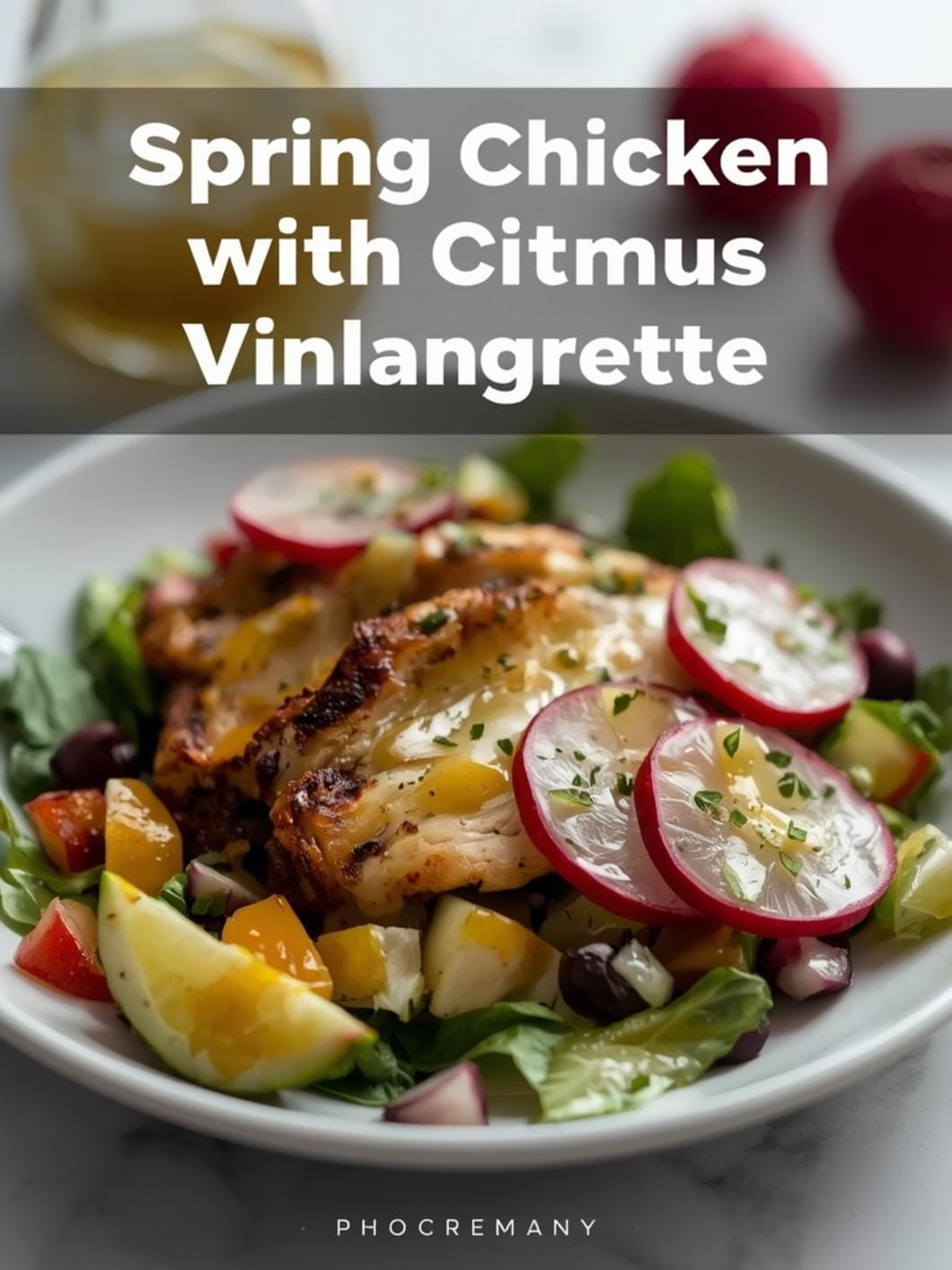 Spring Chicken Salad with Radishes & Citrus Vinaigrette: Healthy Lunch Ideas 15 Spring Chicken Salad with Radishes & Citrus Vinaigrette: Healthy Lunch Ideas