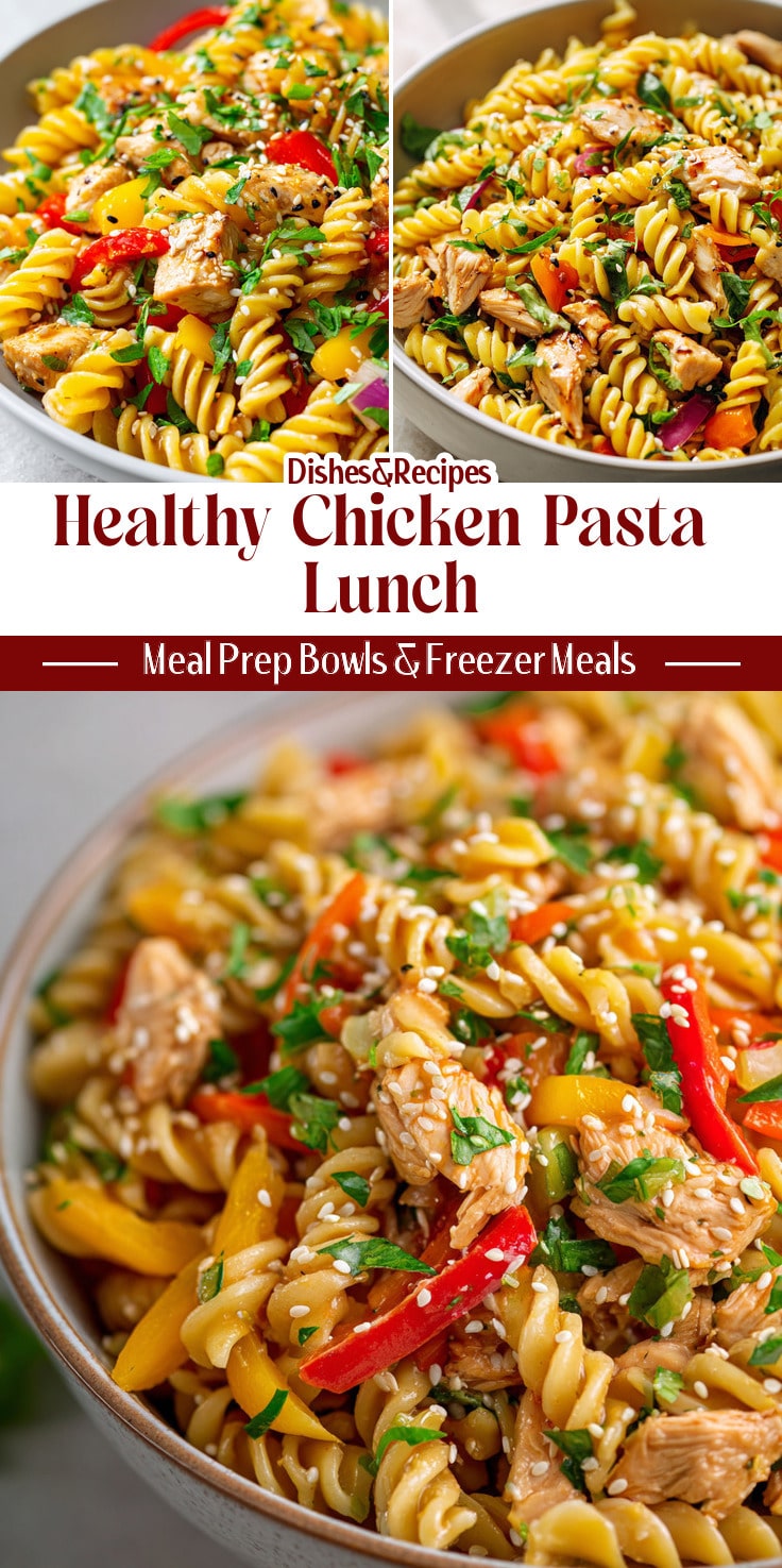Healthy Teriyaki Chicken Pasta Salad for Lunch Meal Prep 14 Healthy Teriyaki Chicken Pasta Salad for Lunch Meal Prep