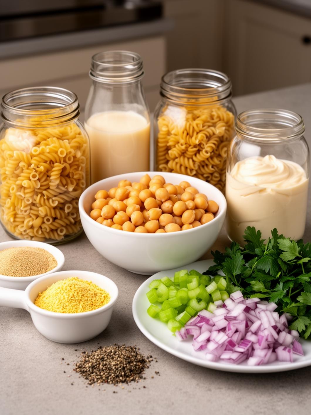 Vegan Buffalo Chickpea Pasta Salad for Easy Weeknight Meals 13 Vegan Buffalo Chickpea Pasta Salad for Easy Weeknight Meals