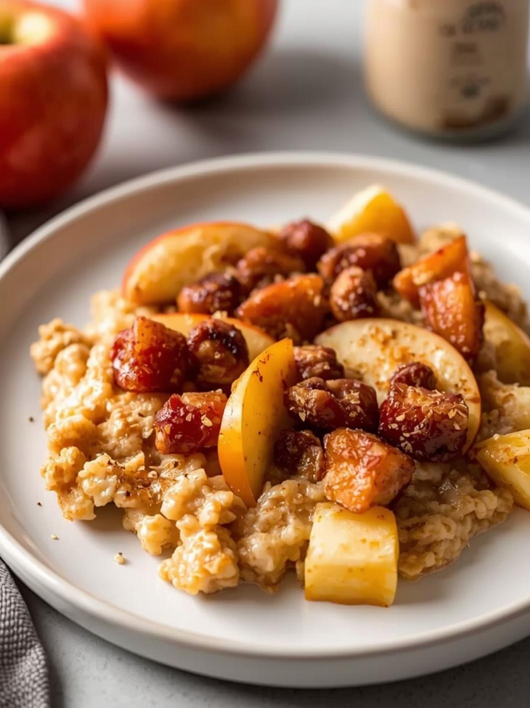 30g Protein Apple Cinnamon Oats (15 Minutes) 15 30g Protein Apple Cinnamon Oats (15 Minutes)