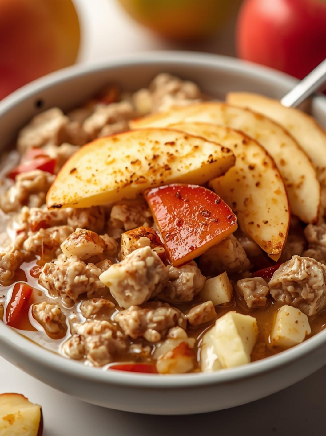 30g Protein Apple Cinnamon Oats (15 Minutes) 11 30g Protein Apple Cinnamon Oats (15 Minutes)