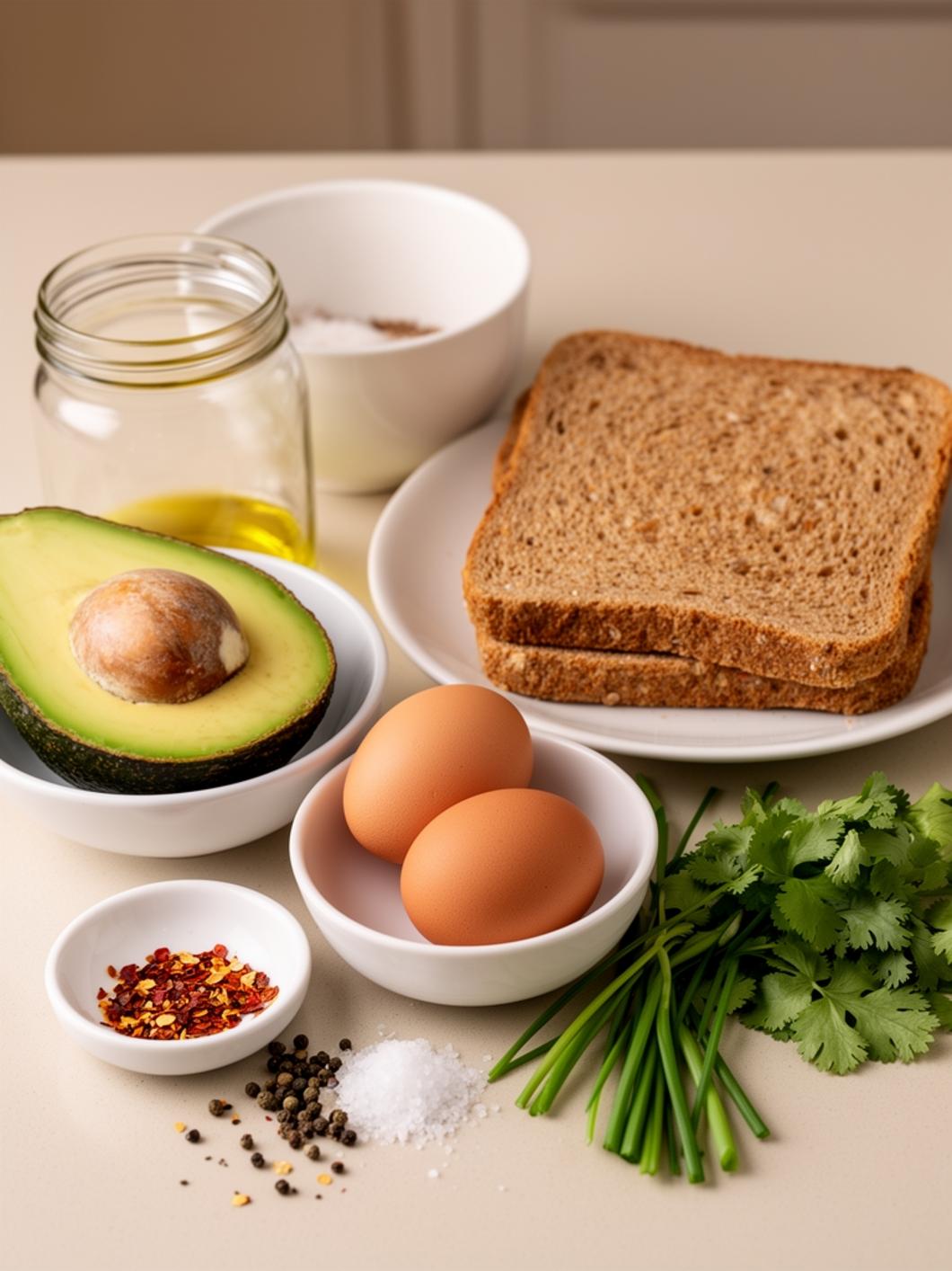 30g Protein Avocado Egg Toast (15 Minutes)