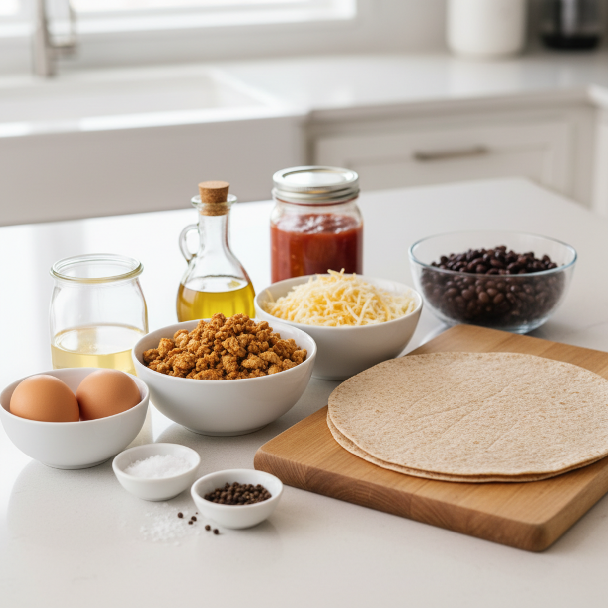 30g Protein Breakfast Burrito (Quick Meals)