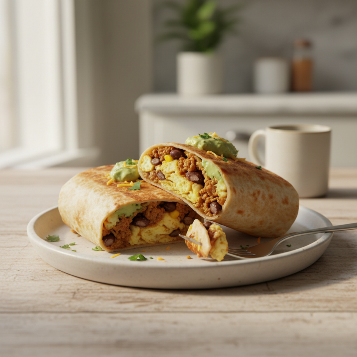 30g Protein Breakfast Burrito (Quick Meals)