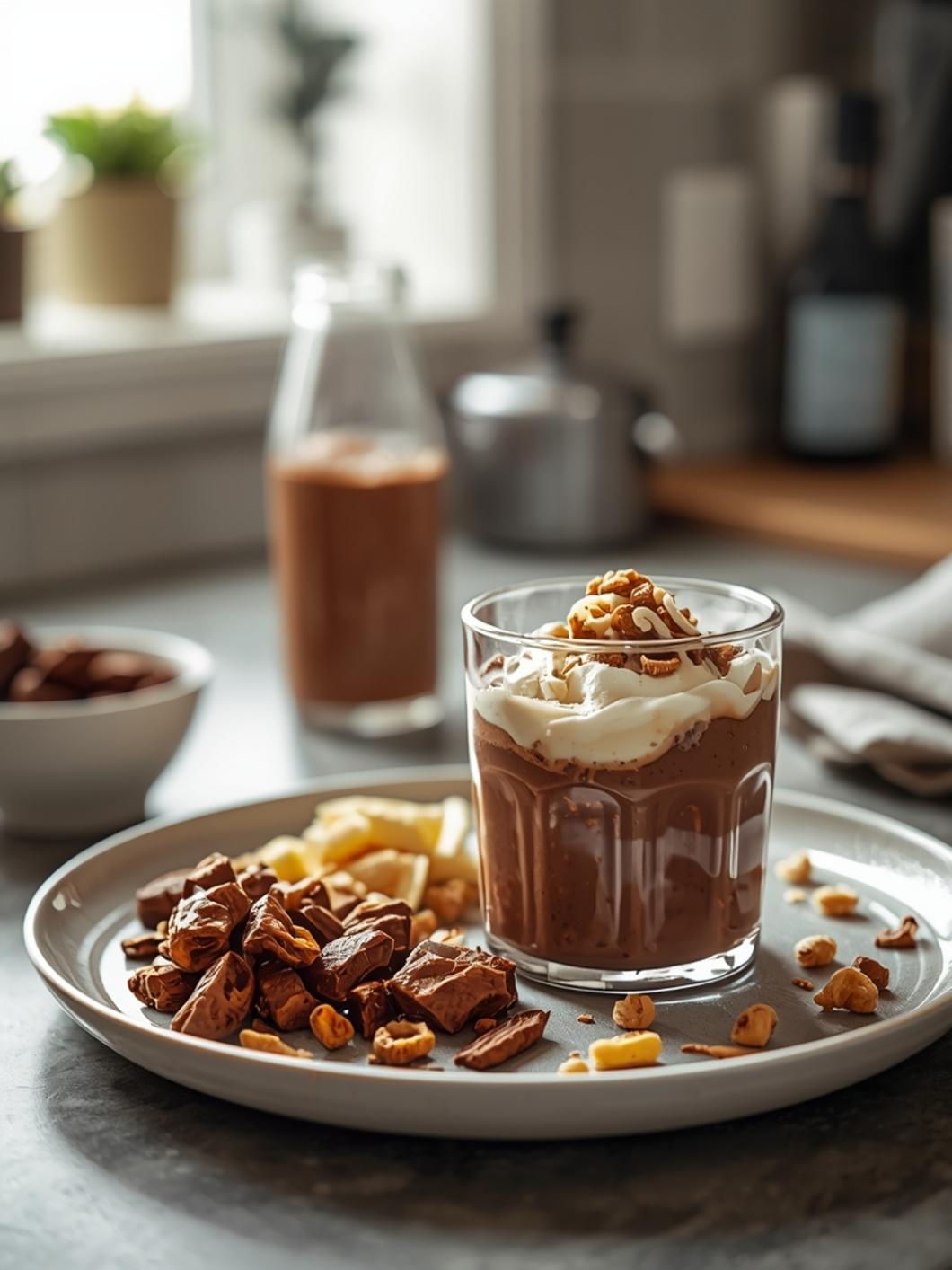 30g Protein Chocolate Breakfast Shake (5 Minutes)