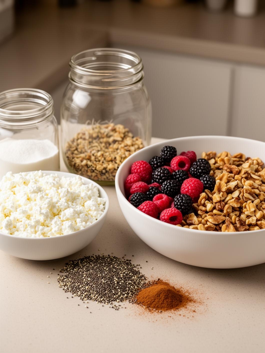 30g Protein Cottage Cheese Bowl (10 Minutes) 13 30g Protein Cottage Cheese Bowl (10 Minutes)