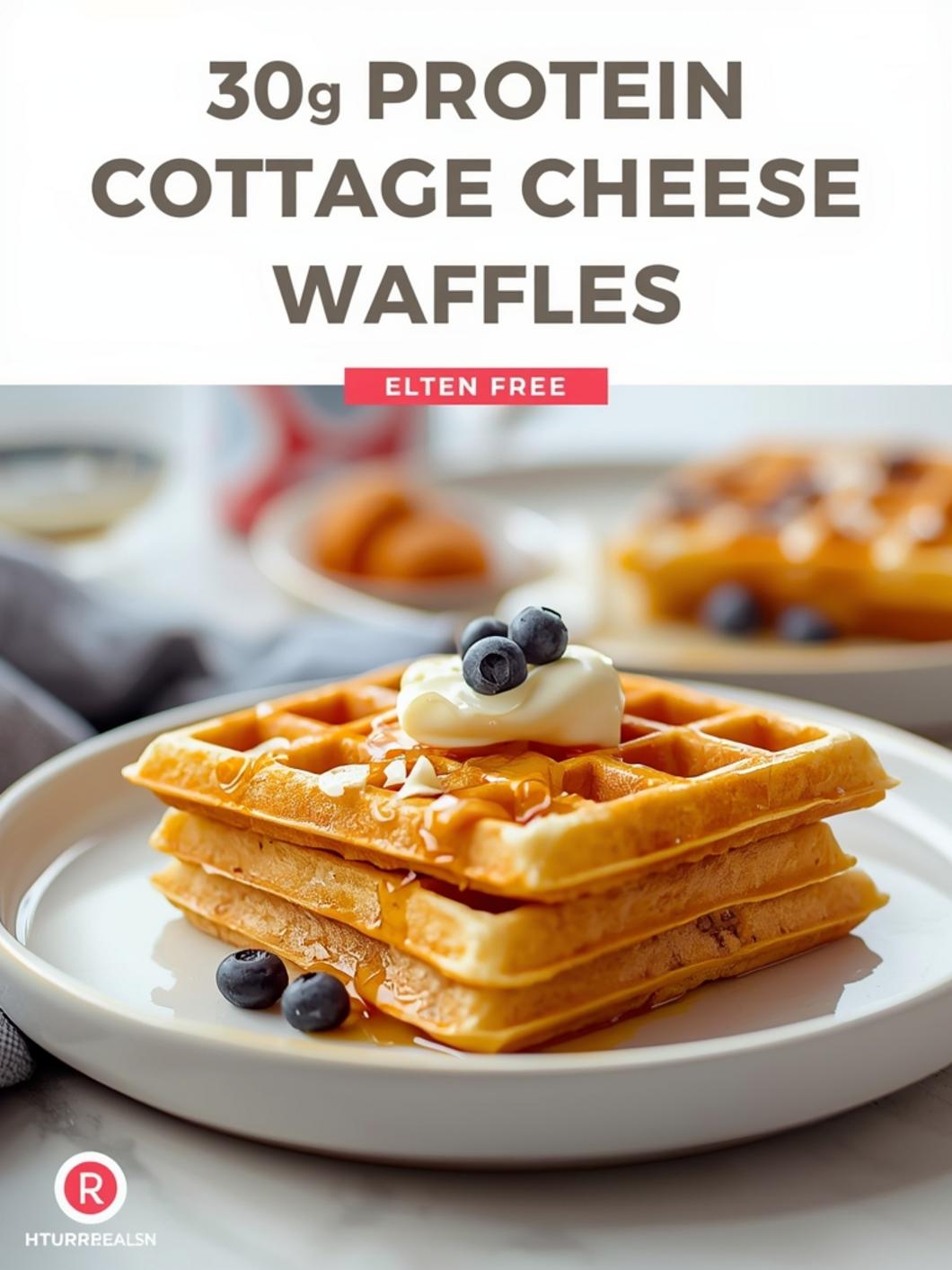 30g Protein Cottage Cheese Waffles for a Healthy Breakfast 15 30g Protein Cottage Cheese Waffles for a Healthy Breakfast
