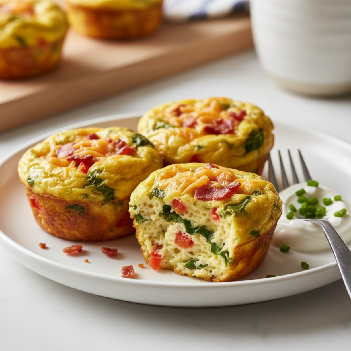 30g Protein Egg Muffins (Busy Mornings)