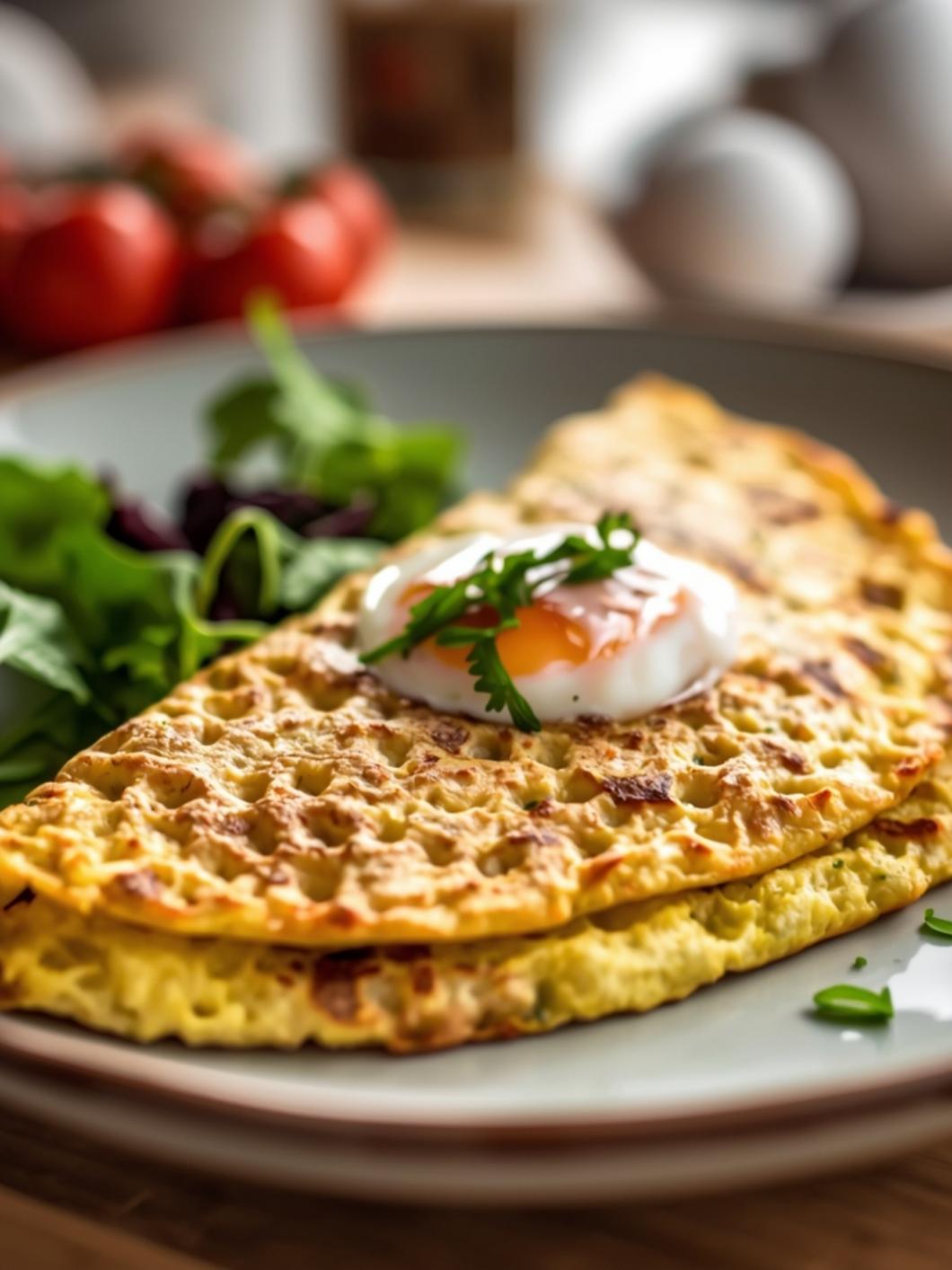 30g Protein Egg White Omelet (15 Minutes)