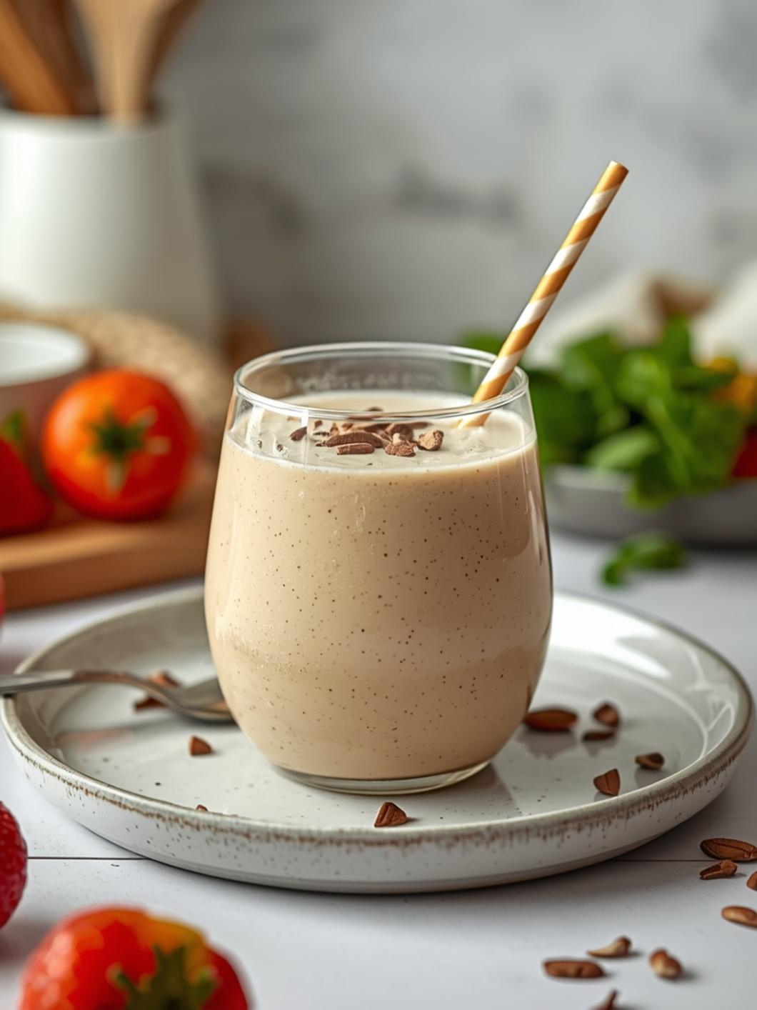 30g Protein Greek Yogurt Smoothie (5 Minutes)