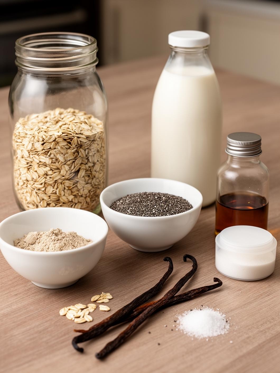 30g Protein Overnight Oats (5 Minutes)