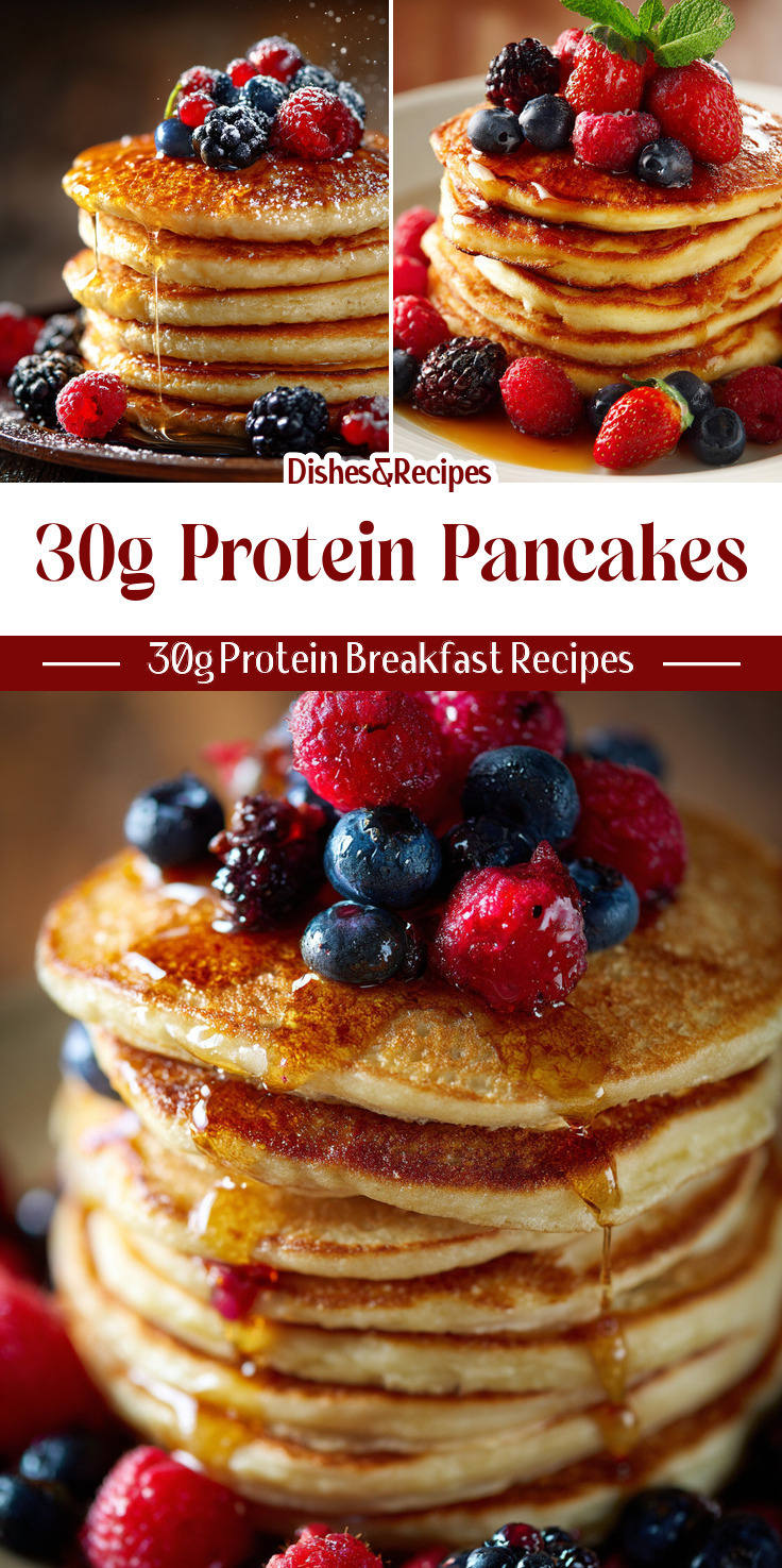 30g Protein Pancakes for a Quick Breakfast