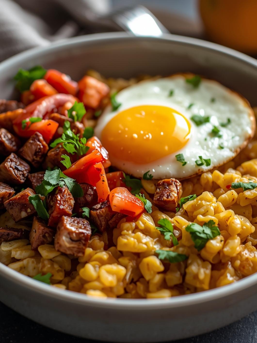 30g Protein Savory Breakfast Bowl (15 Minutes) 11 30g Protein Savory Breakfast Bowl (15 Minutes)