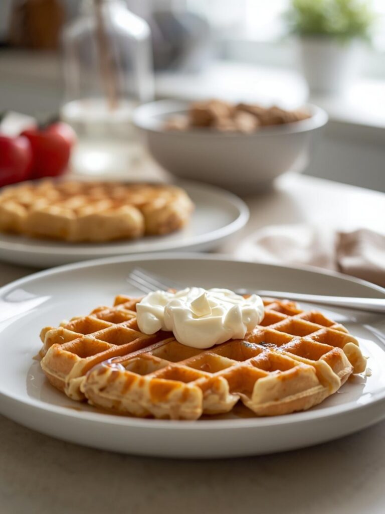 30g Protein Waffles (15 Minutes)