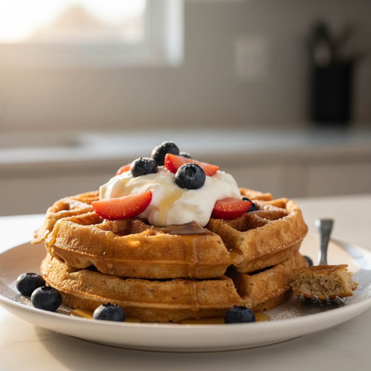 30g Protein Waffles (Crispy & Easy) 15 30g Protein Waffles (Crispy & Easy)