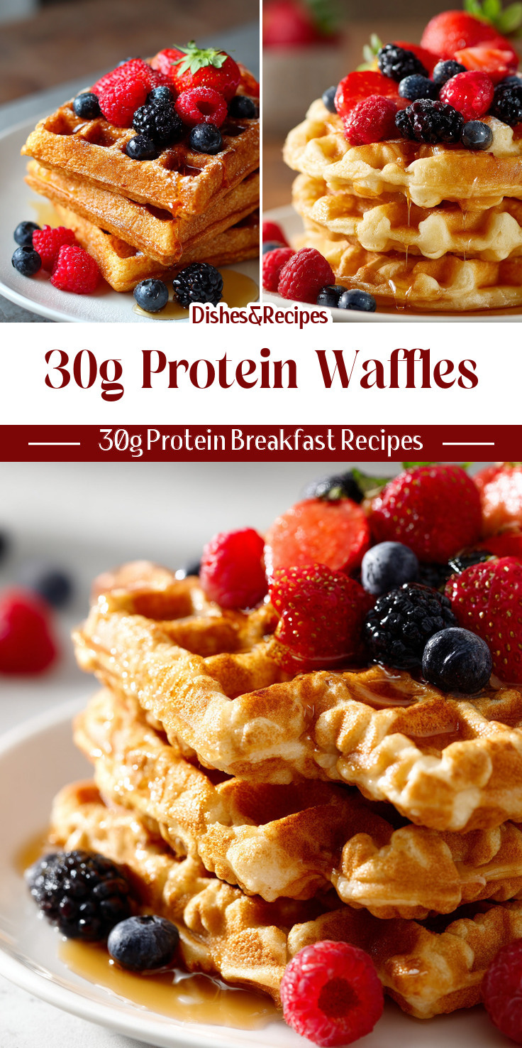 30g Protein Waffles (Crispy & Easy) 14 30g Protein Waffles (Crispy & Easy)