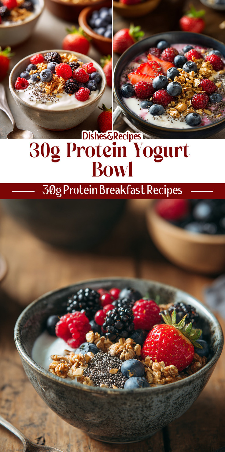 30g Protein Yogurt Bowl (5 Minutes)