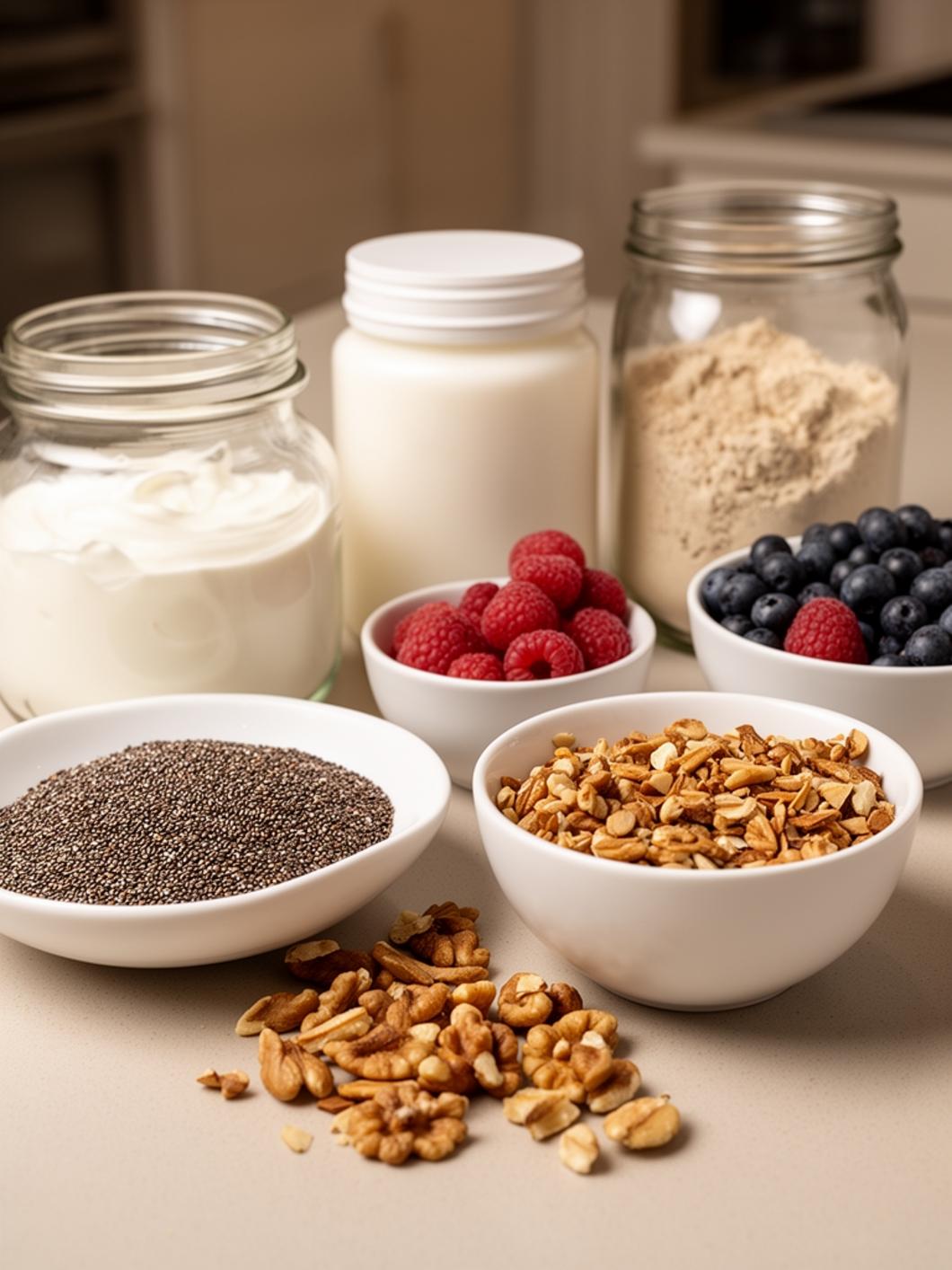 30g Protein Yogurt Bowl (5 Minutes)