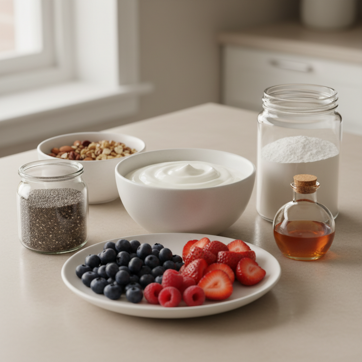 30g Protein Yogurt Bowl (5 Minutes)