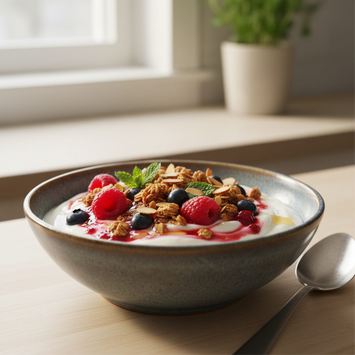 30g Protein Yogurt Bowl (5 Minutes)