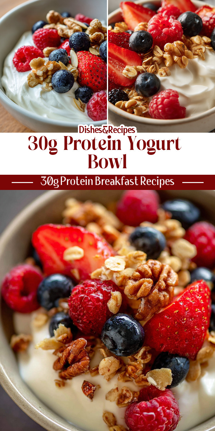30g Protein Yogurt Bowl (5 Minutes)