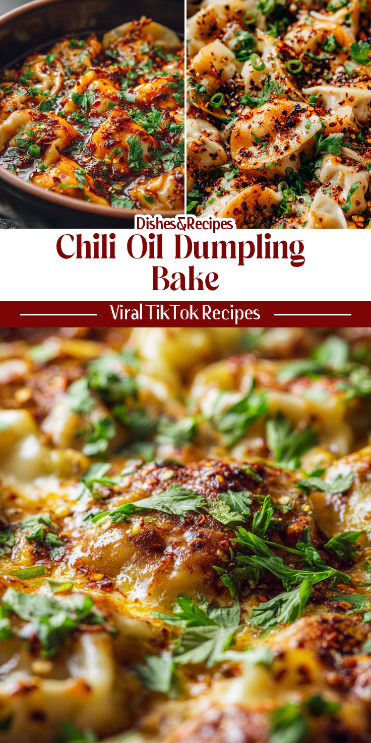 Chili Oil Dumpling Bake for Easy Weeknight Meals