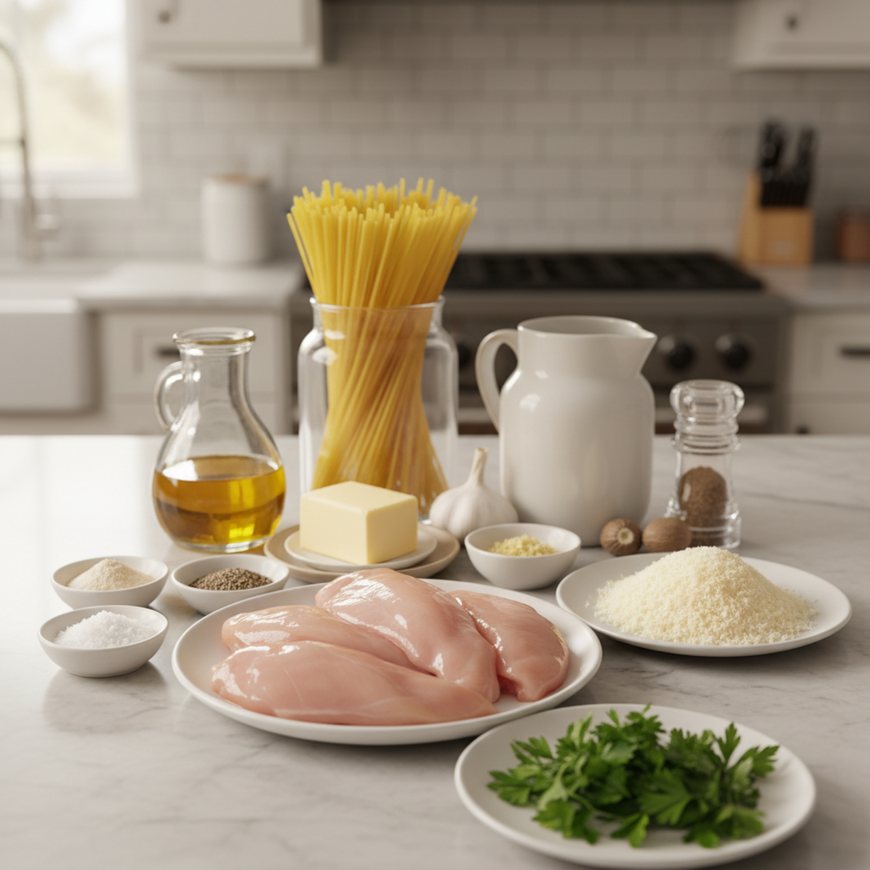 Creamy Chicken Alfredo Pasta (Comfort Food Classic)