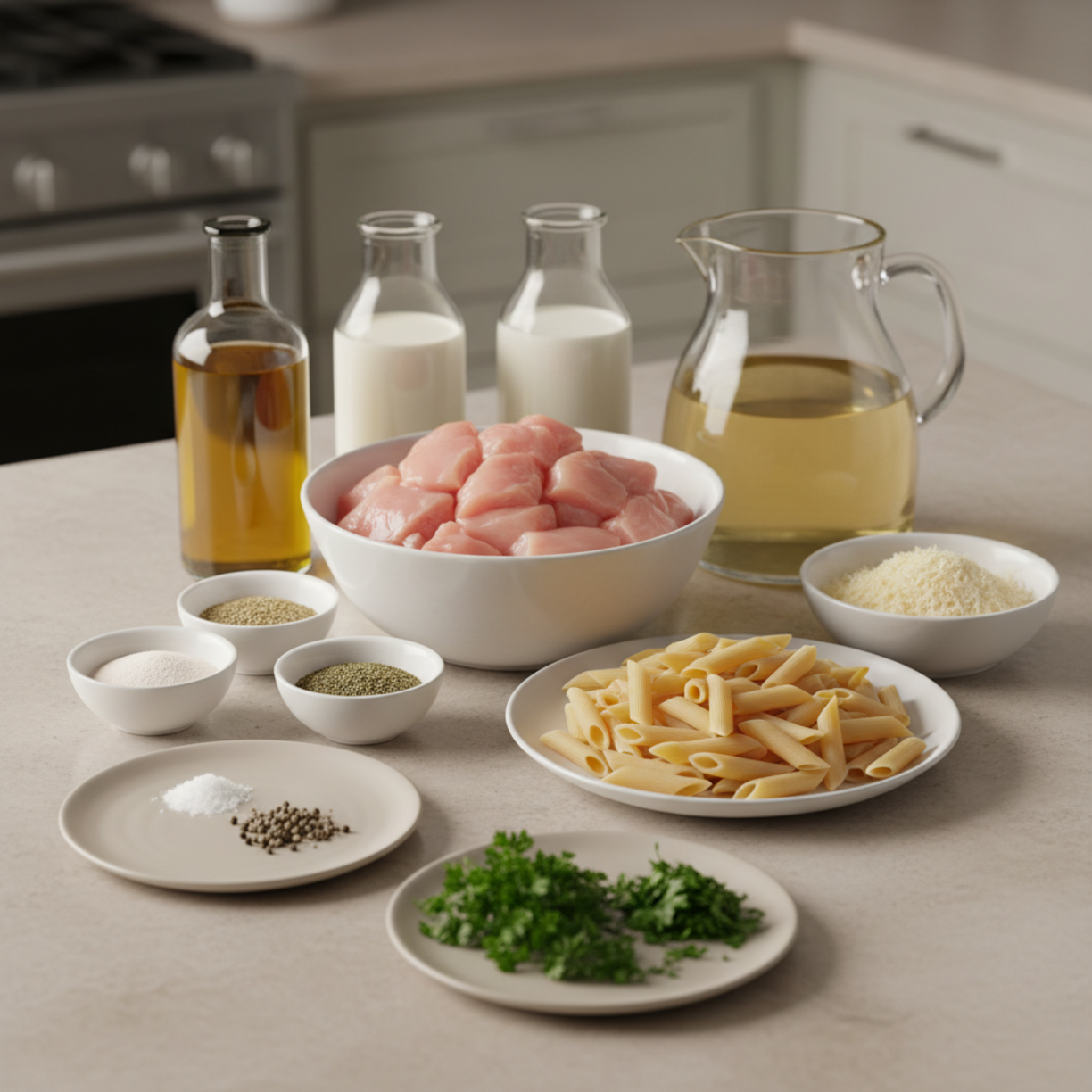 Creamy One-Pan Chicken Pasta (Quick Dinner)