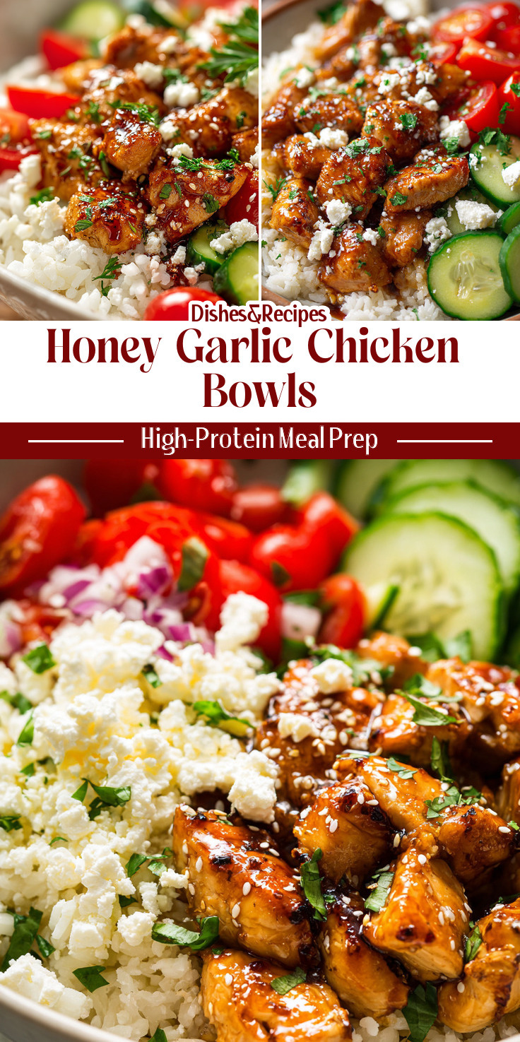 One-Pan Honey Garlic Chicken Bowls (30 Minutes)