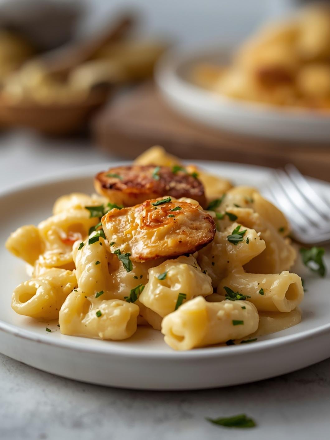 Healthy Chicken Alfredo Bake That Feels Like Comfort Food