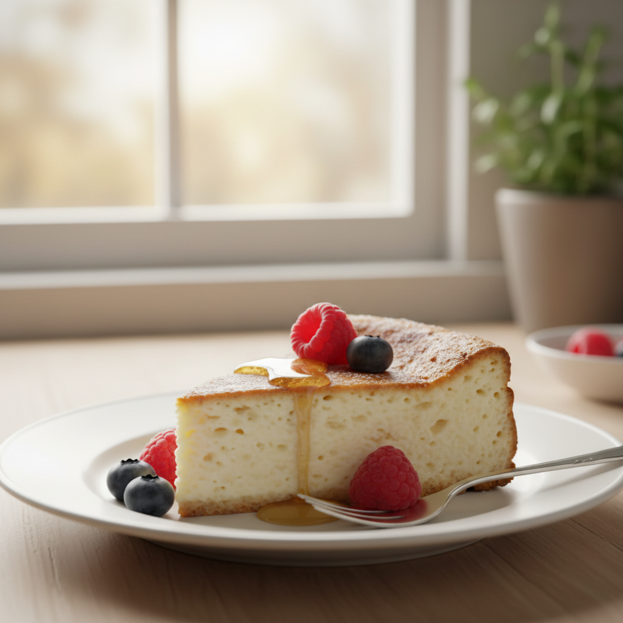 Healthy Cottage Cheese Cheesecake (Creamy & Protein-Packed)