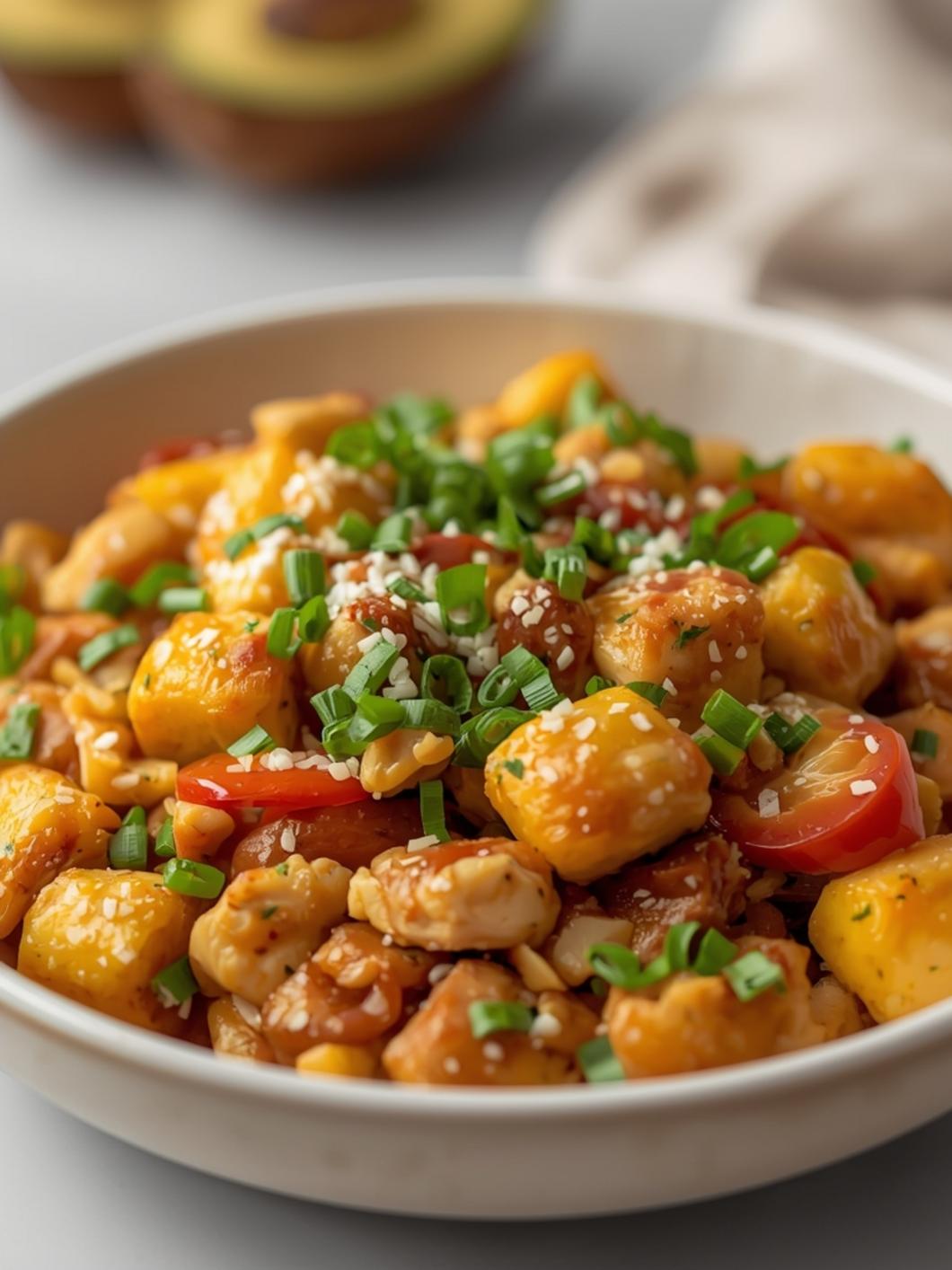 High Protein Chicken Burrito Bowl (Meal Prep)